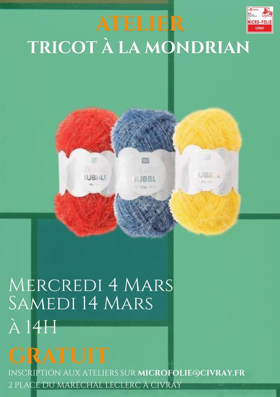 Atelier Tricot à la Mondrian