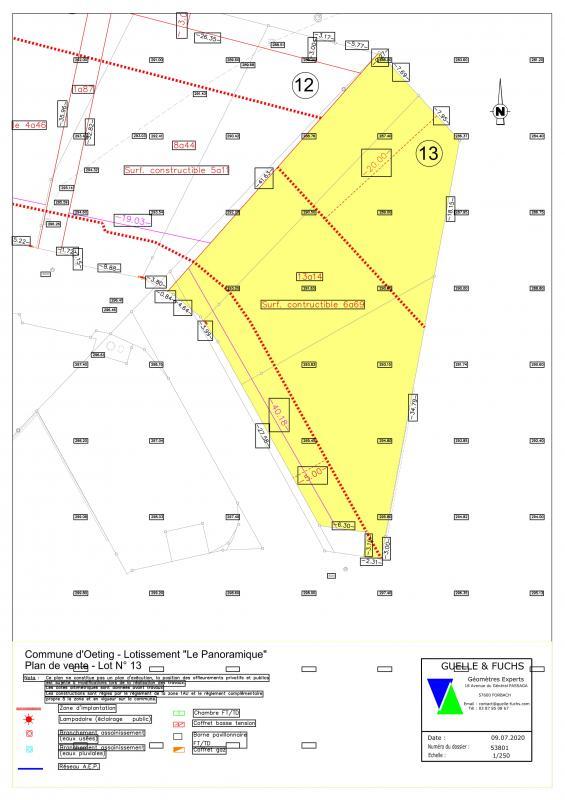Terrain de lotissements - 1 314 m²