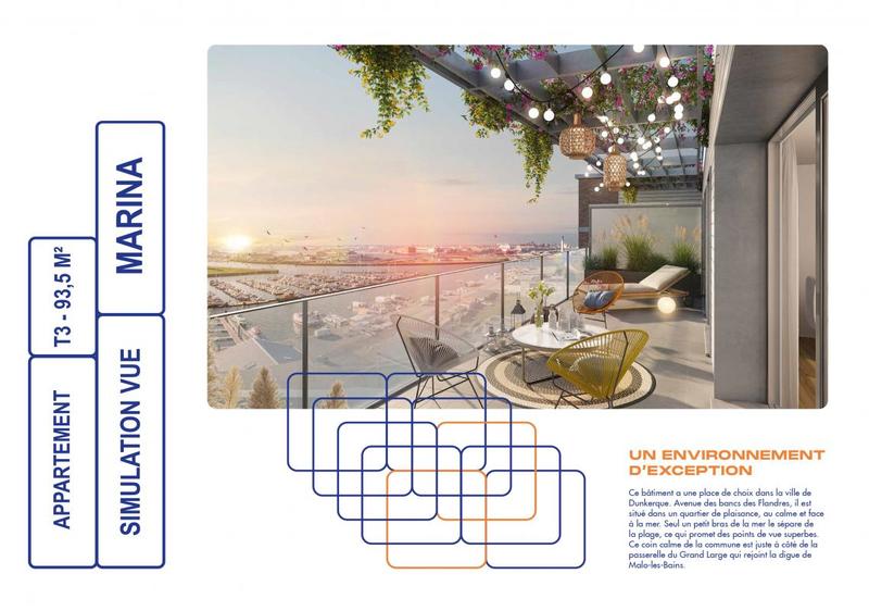 Appartement - 94 m² - 3 pièces