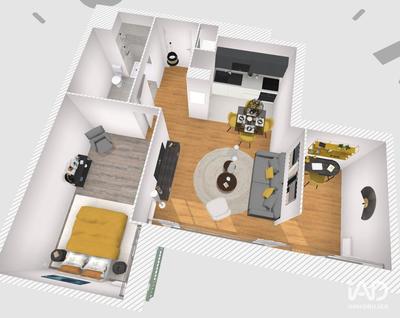 Appartement - 54 m² - 2 pièces