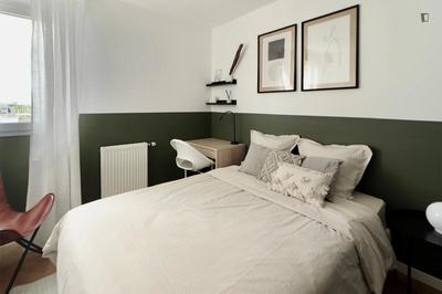 Chambre - 9 m² - 4 pièces