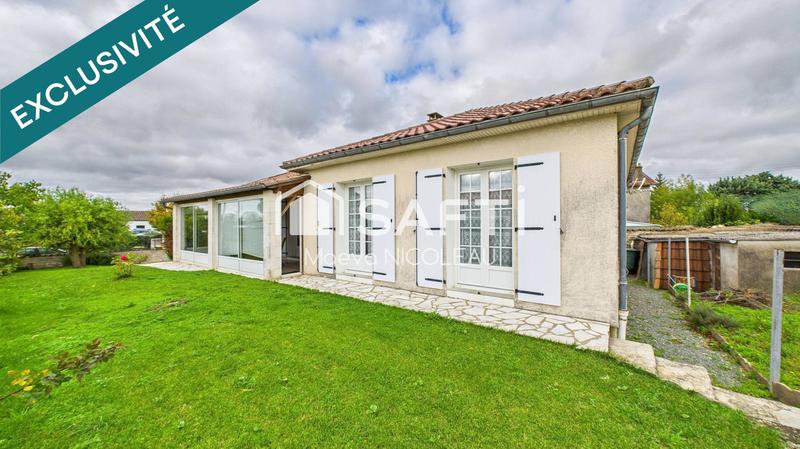 Maison - 110 m² - 4 pièces