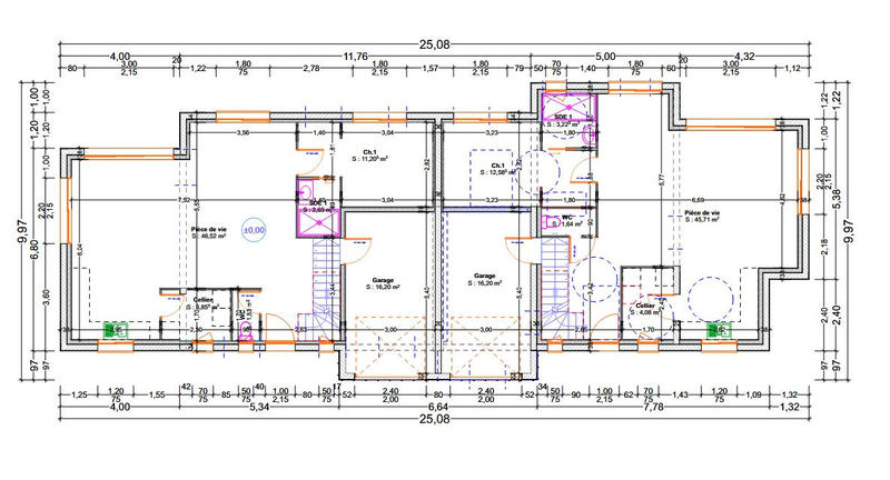 Villa - 100 m² - 4 pièces
