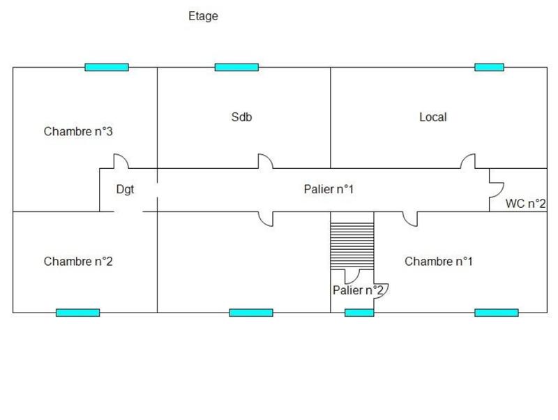 Maison - 125 m² - 6 pièces