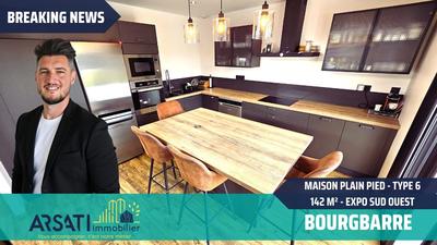 Maison contemporaine - 142 m² - 6 pièces