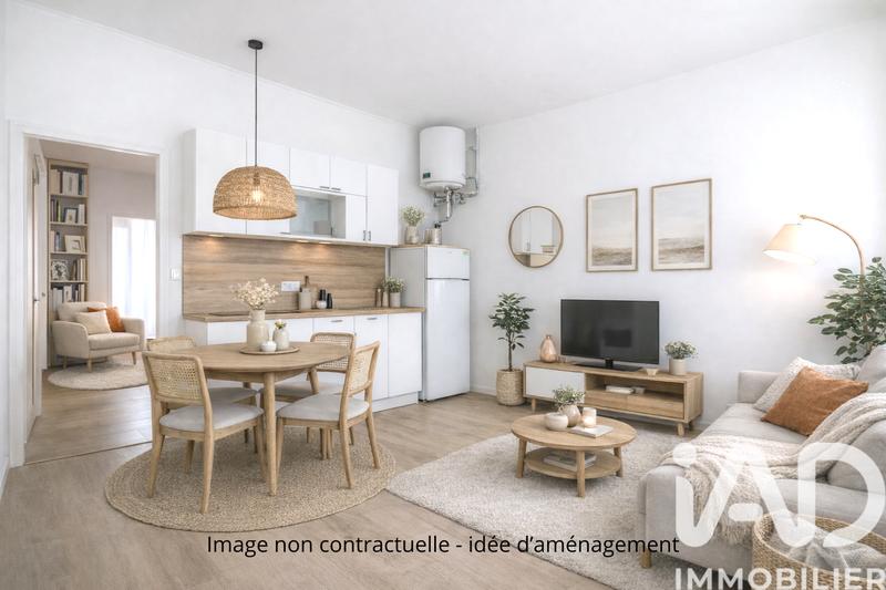 Appartement - 35 m² - 2 pièces