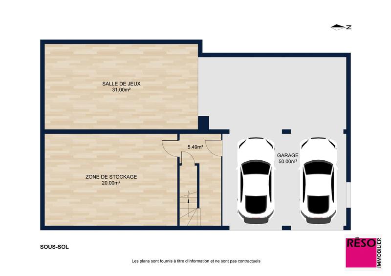 Maison - 110 m² - 4 pièces