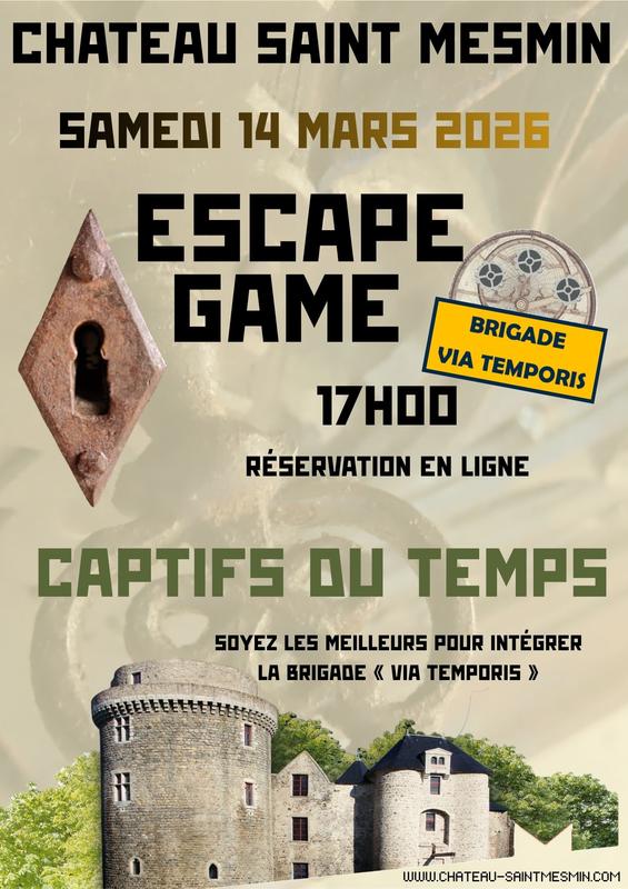 Château de Saint Mesmin - Escape game: Captifs du temps