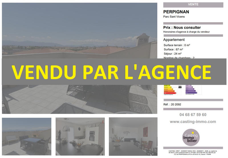 Appartement - 67 m² - 3 pièces