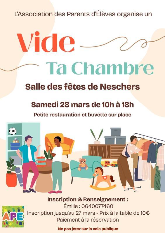 Vide ta chambre - grenier