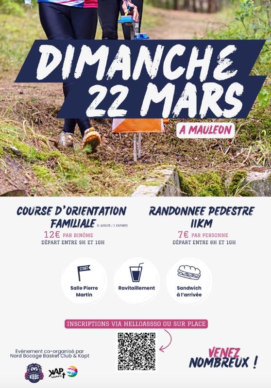 Randonnée pédestre et course d'orientation