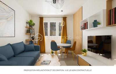 Appartement - 49 m² - 3 pièces