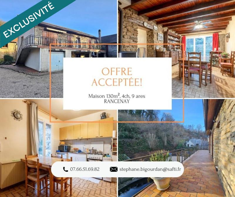 Maison - 130 m² - 6 pièces