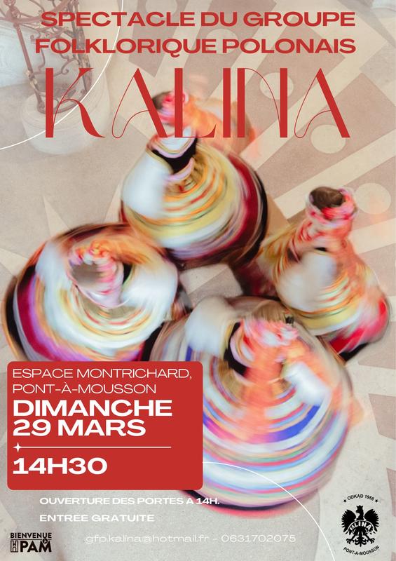 Représentation annuelle du Groupe Folklorique Polonais Kalina