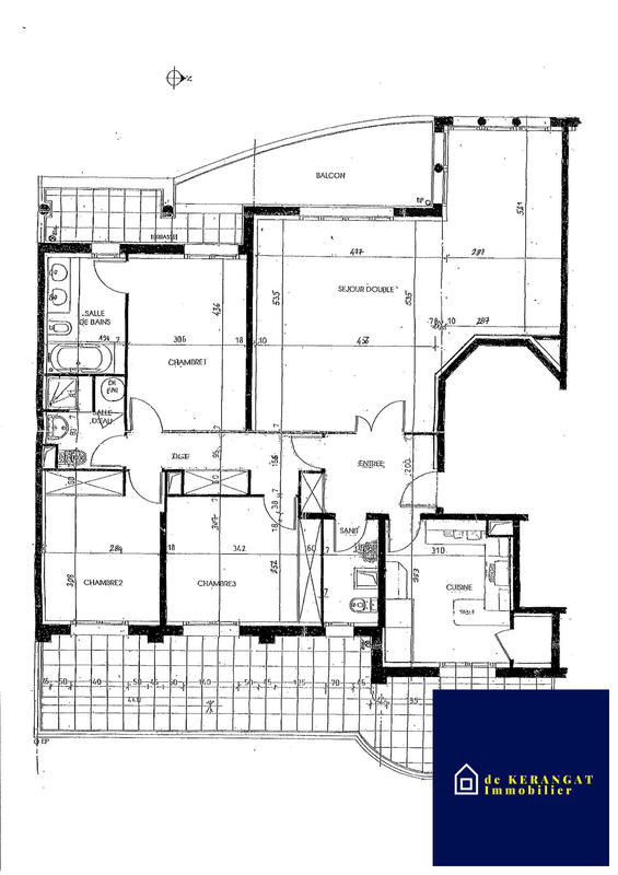 Appartement - 114 m² - 4 pièces