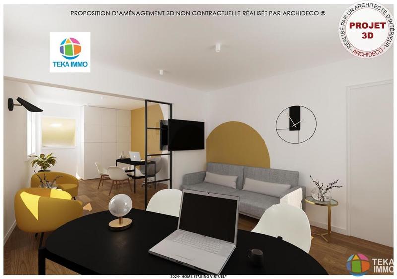 Bureau - 30 m² - 2 pièces