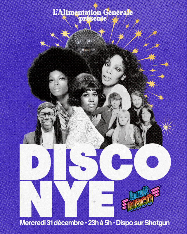 Disco Nye - Nouvel An Disco &amp; Groove !