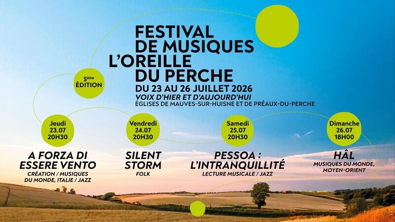 Festival de musiques l'Oreille du Perche - 5ème édition - Silent Storm