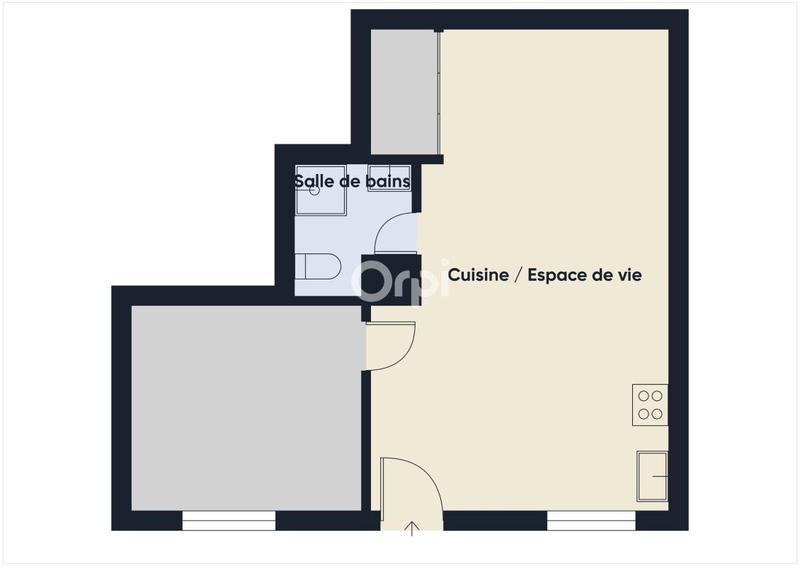 Appartement - 40 m² - 2 pièces