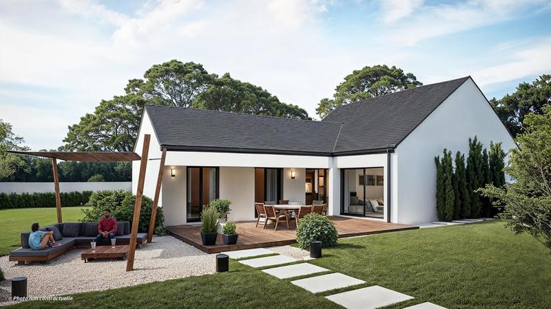 Maison - 92 m² - 5 pièces