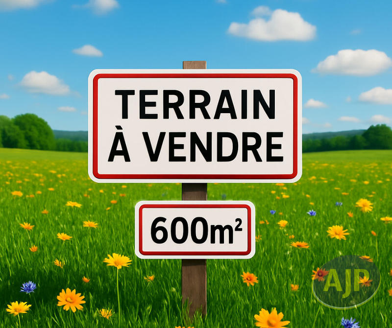Terrain - 600 m²