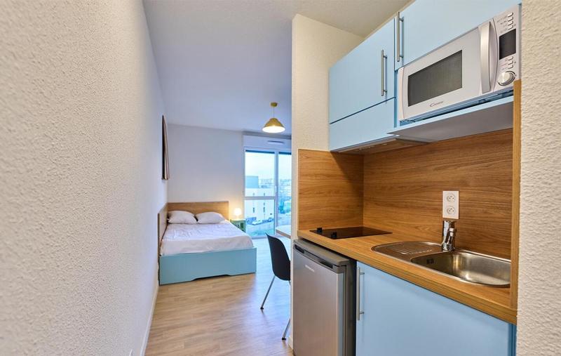 Studio - 17 m² - 1 pièce