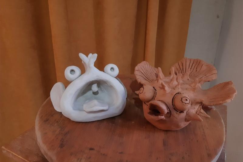 Atelier de modelage d'argile parents/enfants