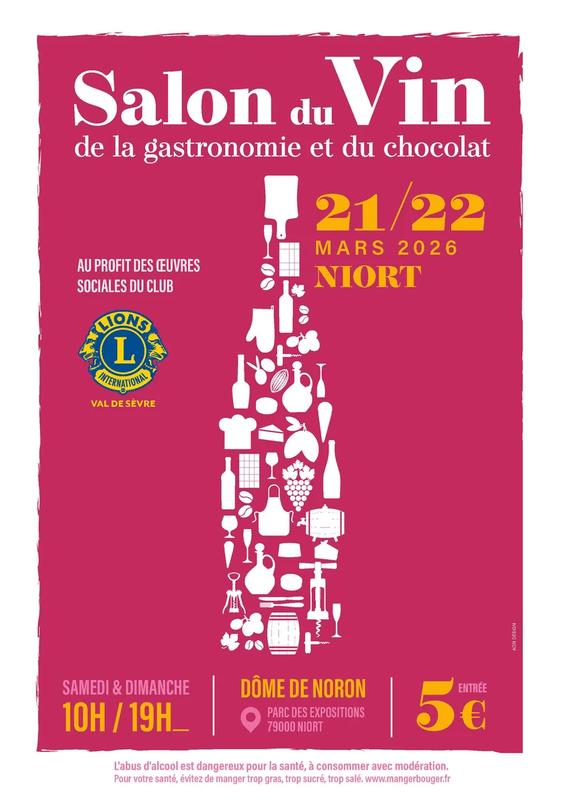 Salon du vin, de la gastronomie et du chocolat à Niort