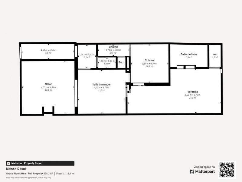 Maison - 190 m² - 8 pièces