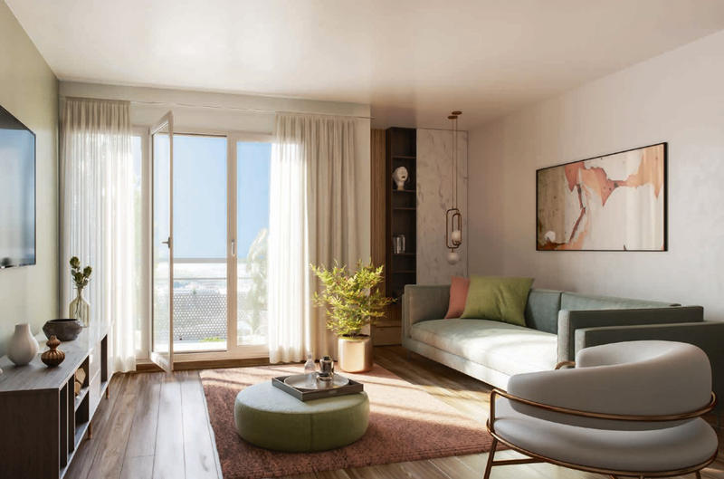 Appartement - 92 m² - 4 pièces