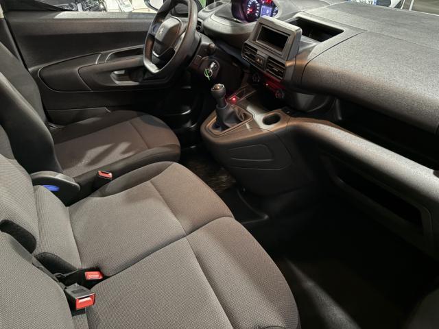 Peugeot Partner Fourgon Standard 650 Kg Bluehdi 75 Bvm5 Pro