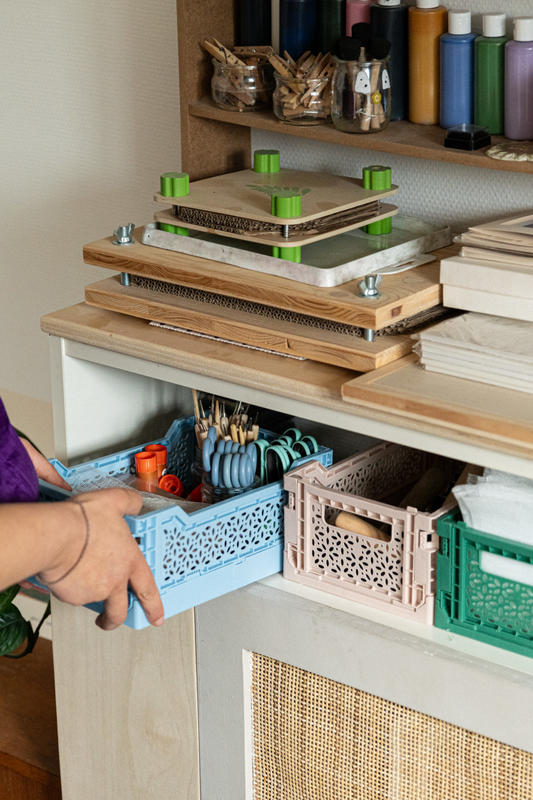 Goûter créatif - poésie &amp; collage - Atelier Soleil Rose