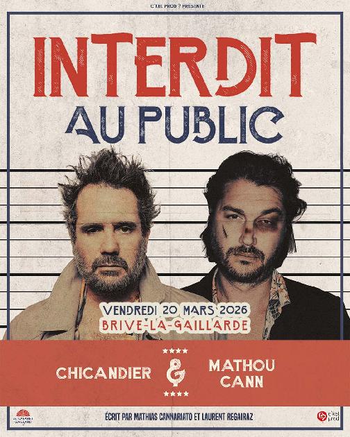 Chicandier &amp; Mathou présentent "Interdit au public"  (Le Cabaret Gaillard)
