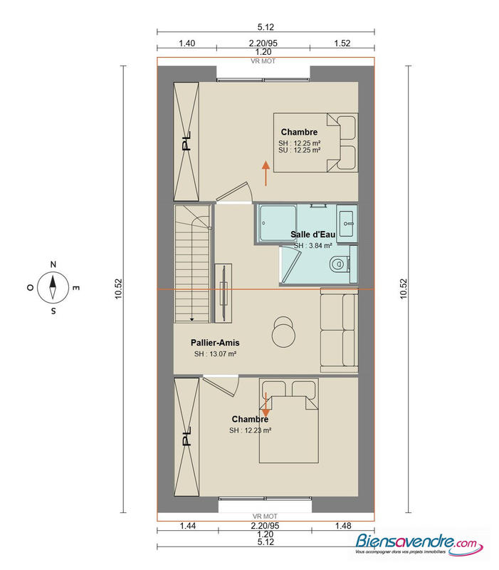 Maison traditionnelle - 270 m² - 4 pièces