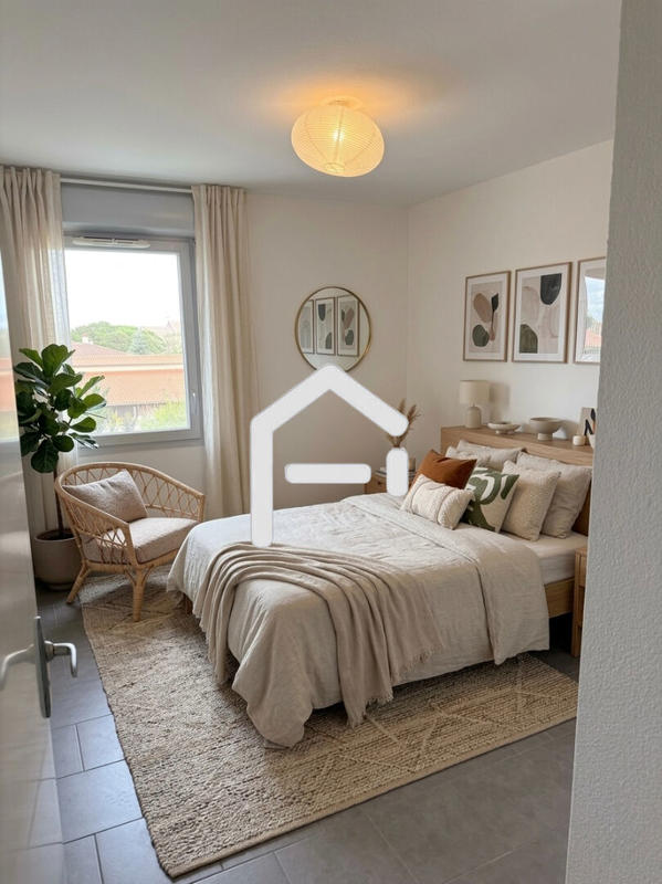 Appartement - 56 m² - 3 pièces