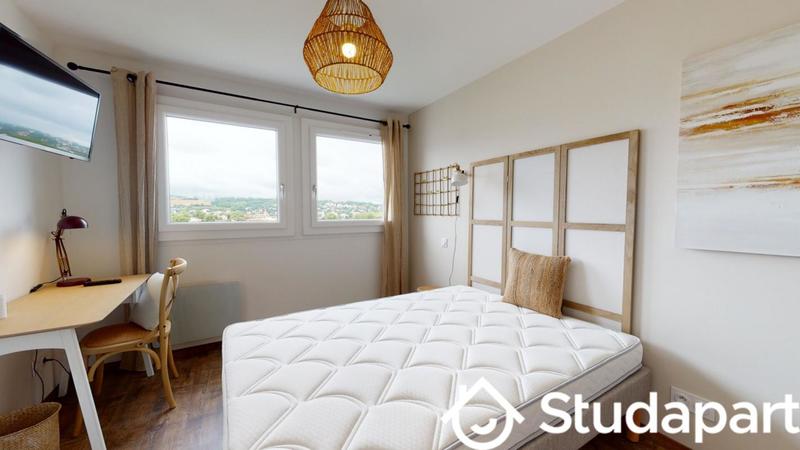 Chambre - 13 m² - 1 pièce