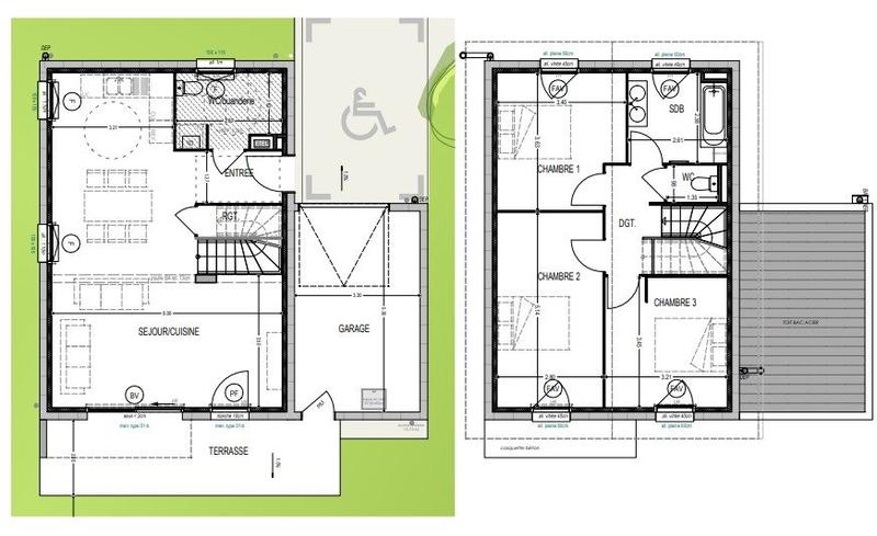 Maison - 98 m² - 4 pièces