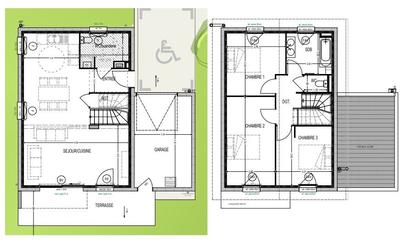 Maison - 98 m² - 4 pièces