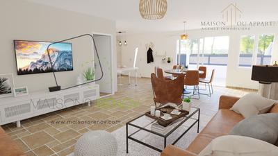 Maison de village - 60 m² - 3 pièces