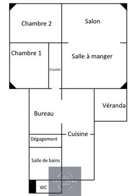 Maison - 86 m² - 4 pièces