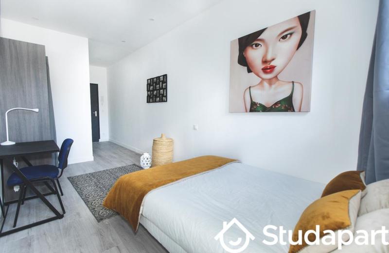 Chambre - 17 m² - 1 pièce