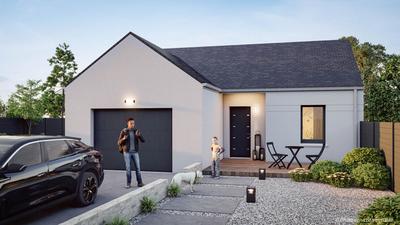 Maison - 92 m² - 5 pièces