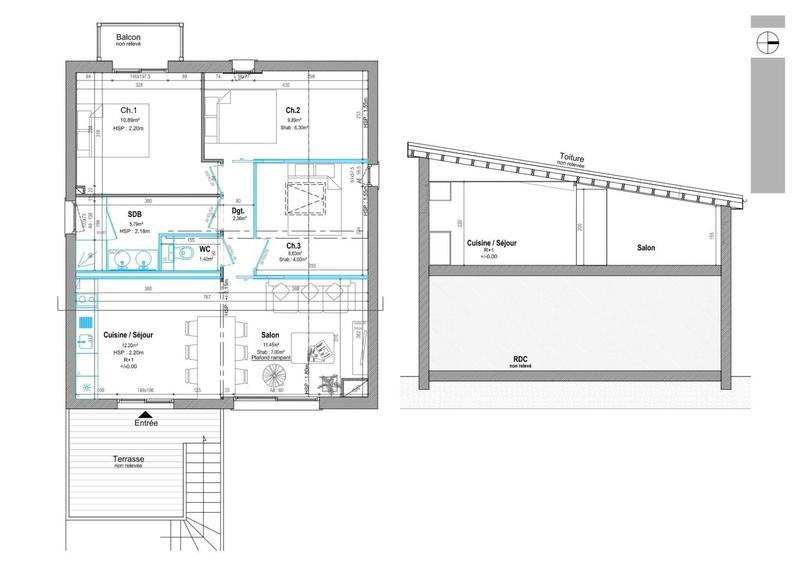 Appartement - 47 m² - 4 pièces