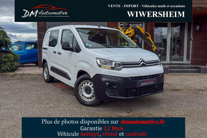 Citroën Berlingo III Taille m 1000kg BlueHDi 100 s&amp;S Bvm Club