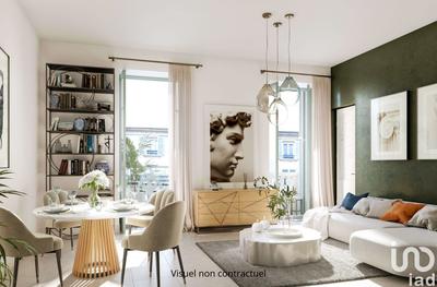 Appartement - 62 m² - 3 pièces