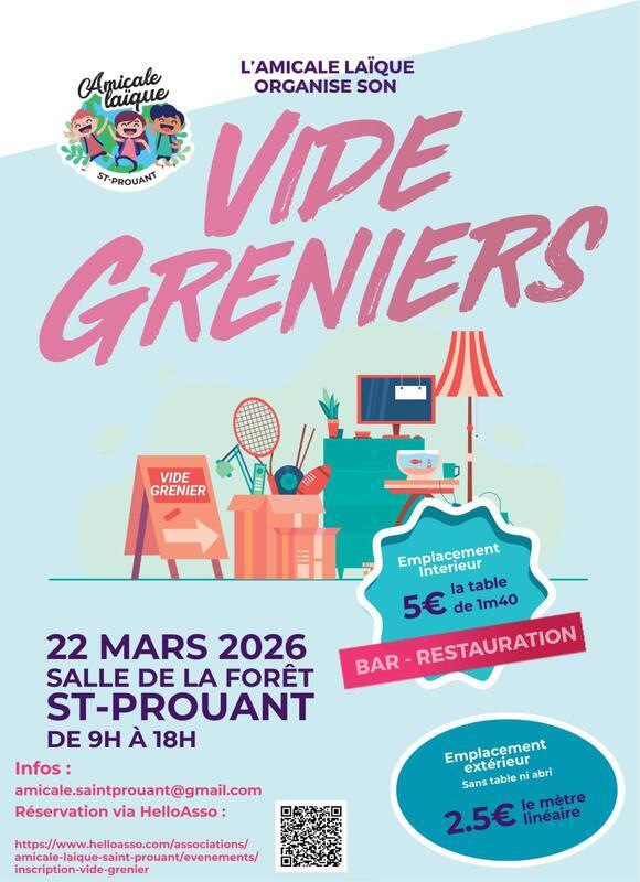 Vide grenier de l'amicale laïque