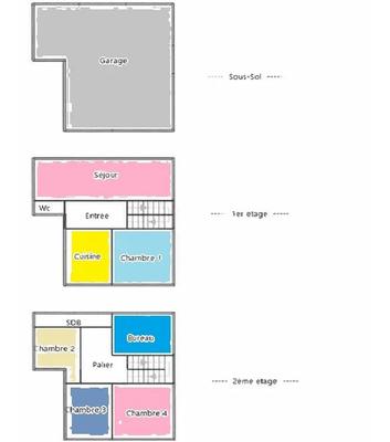 Maison - 113 m² - 5 pièces