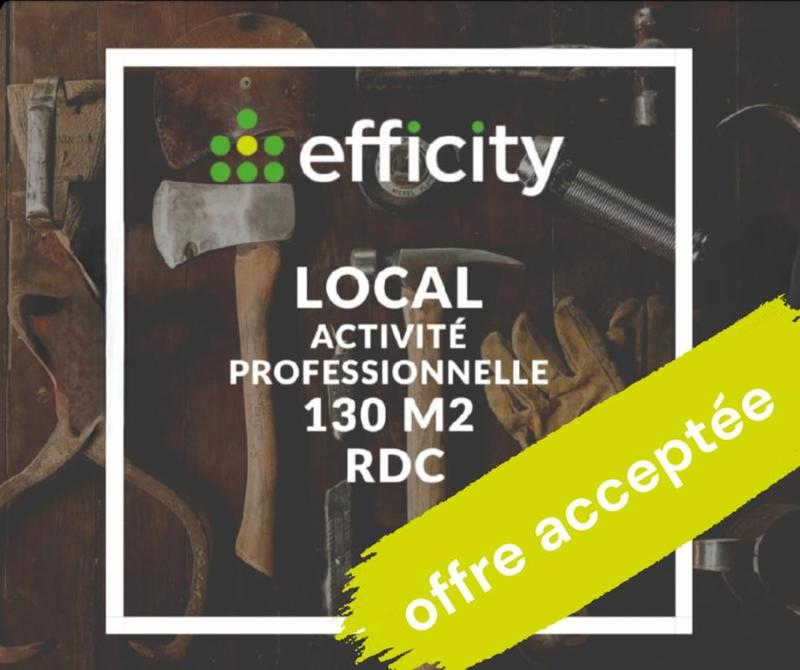 Local d'activité / Entrepôt - 130 m² - 1 pièce