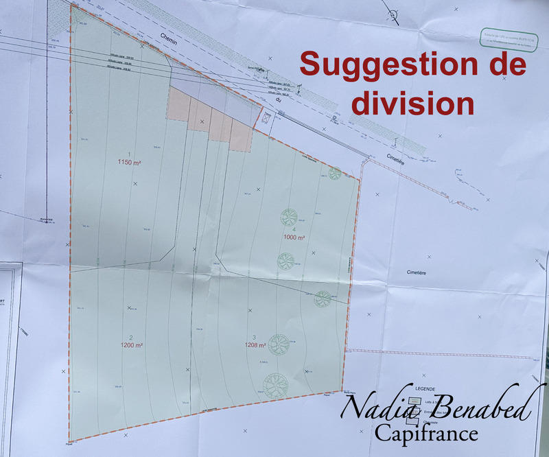 Terrain constructible - 4 630 m²