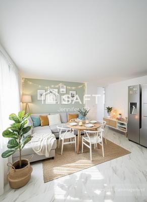 Appartement - 50 m² - 3 pièces